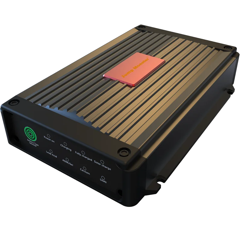 12V 10A DC-DC Battery Charger with MPPT and multi-stage charging multi-chemistry functionality charger for RV