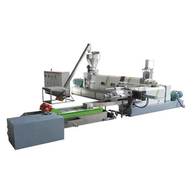 PP PE PET HDPE LDPE LLDPE Plastic Pelletizer Pelletizing Granules Making Granulator Recycling Machine