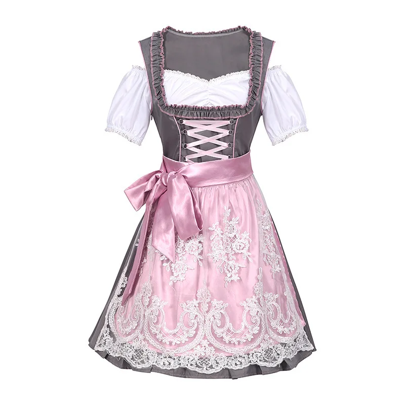 Traditional German Halloween Dress Oktoberfest Costumes Women maid Dresses for Beer Festival Oktoberfest Costume