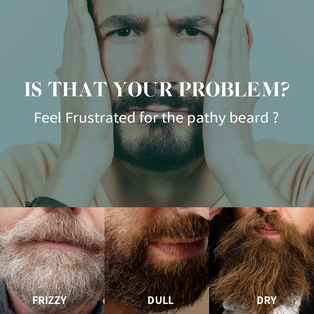 Wholesale Organic Moisturizing Smooth Beard Style Balm Custom Private Label Nourish Beard Products for Men Beard Care