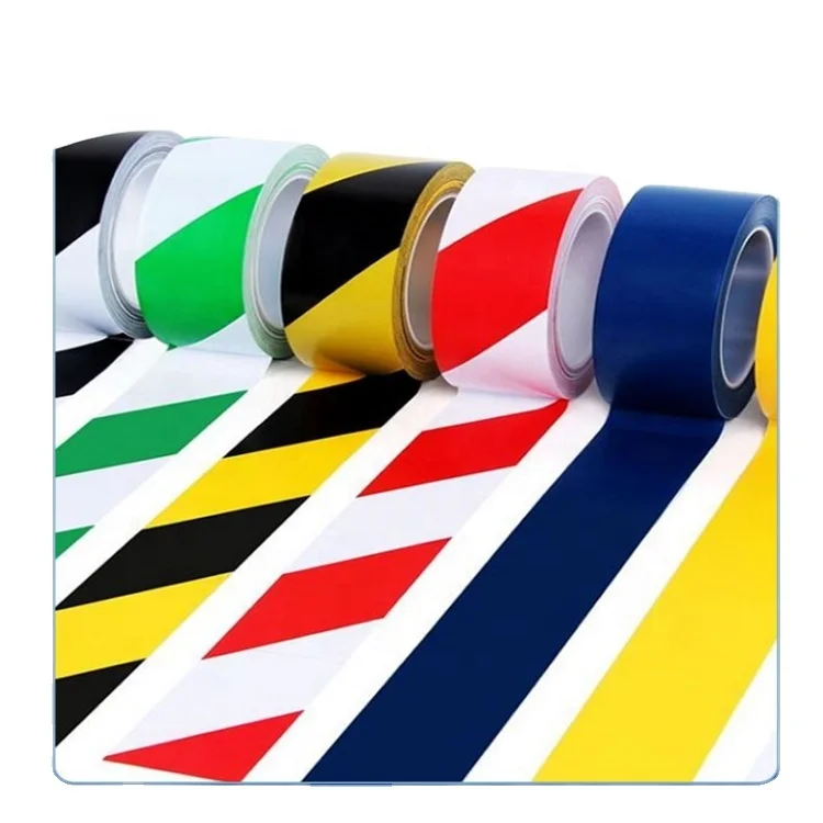 Yellow and Black Safety Signage Printed Field Outdoor Underground Road Warning Tape