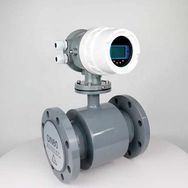 Интегрированный погружной промышленный кислотный жидкий Озон slops union 4-20 мА, выходной сточной вод, загрязненный электромагнитный расходомер