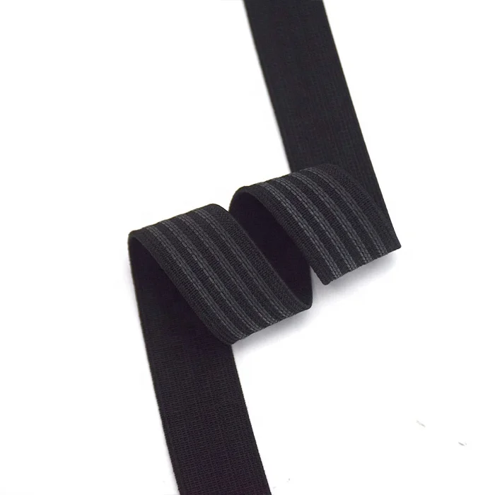 Non-slip Rubber Latex Tape Free Sample Elastic Good Resistance Band For Cycling Clothing Accessories