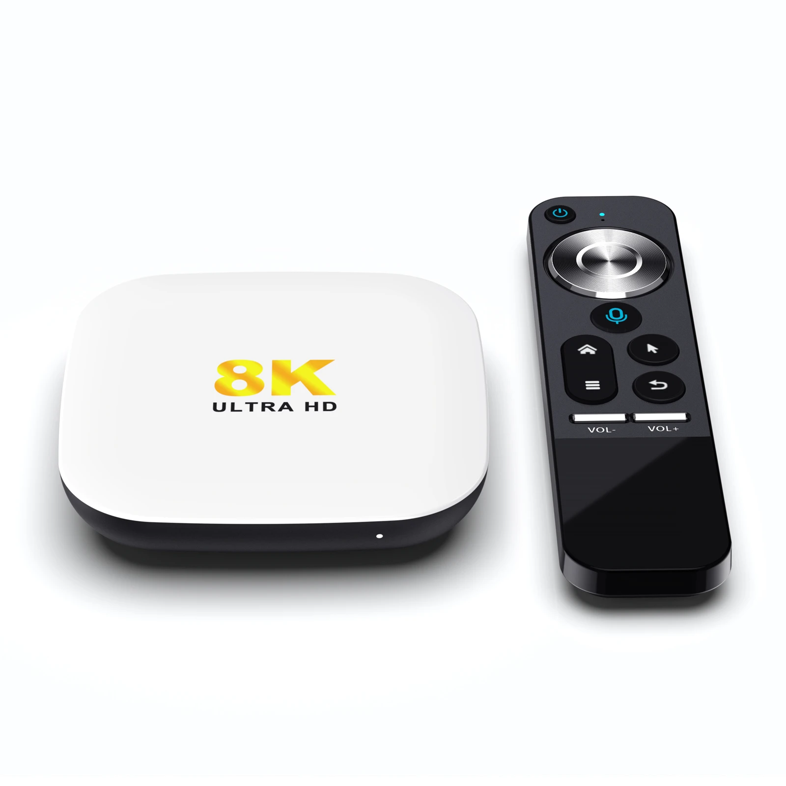 Latest smart android tv box support OEM&ODM service white shell 8K60fps 1*USB3.0 multi language rk3528 H96 max M2