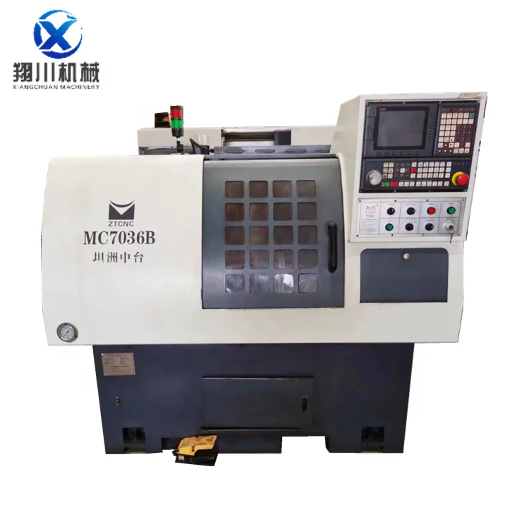 LNC MC7036B High Precision Horizontal CNC Lathe Second Hand Used Cnc Lathe Machines