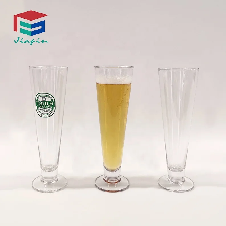 factory price 13.5 oz Plastic highball Glass Polycarbonate beer cups with stock