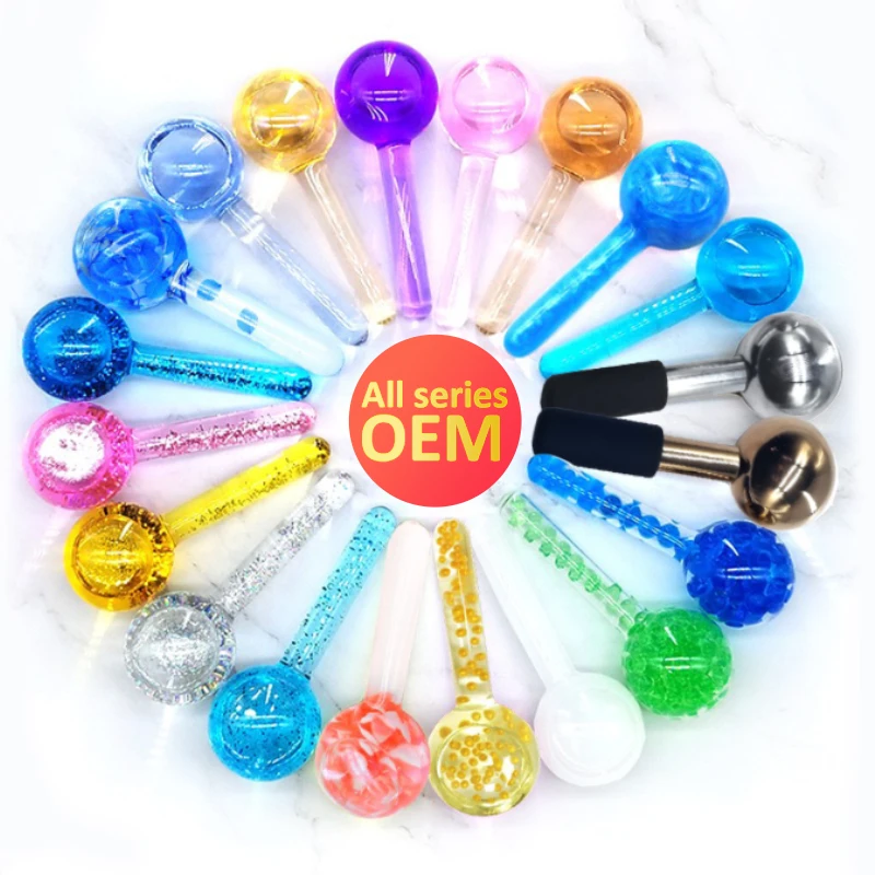 Beauty Equipment Customized Logo Cooling Facial Massage Eye Ice Globes