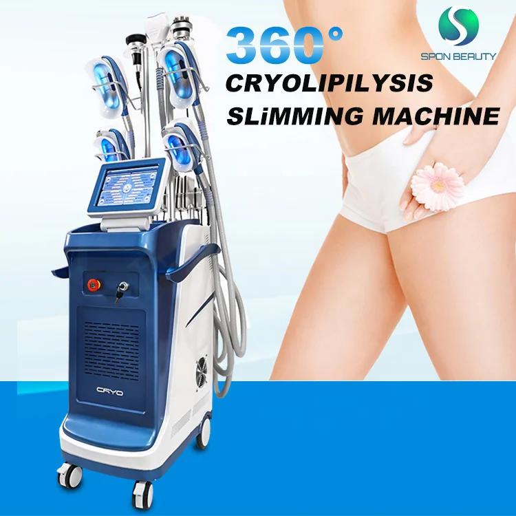 360 degree cooling 5 handles Cryo Lipolysis Cryolipolyse Machine Cryolipolyse Equipment