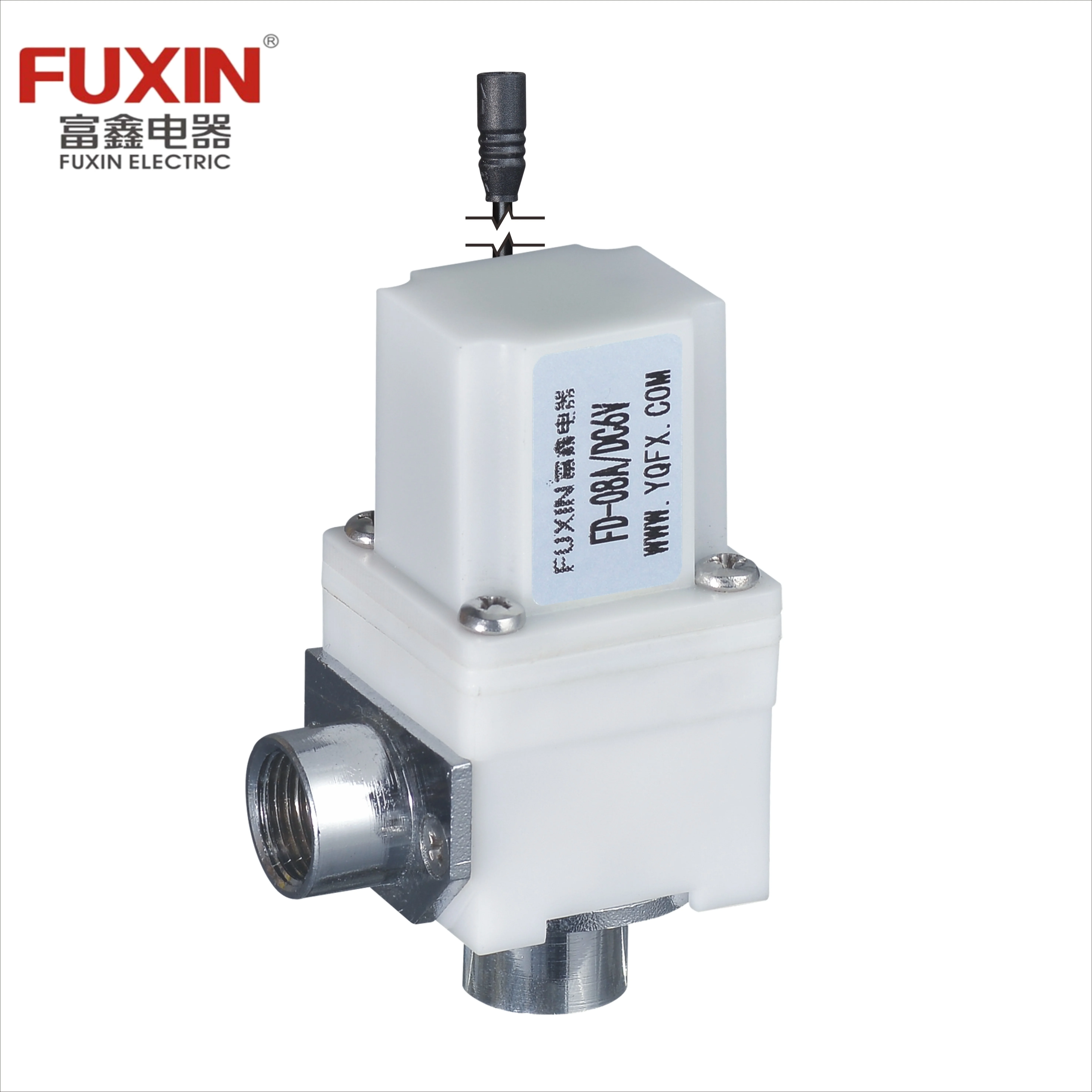 
High Quality Plastic 1/2 Pipe 24V 12V DC Water Flow Control Micro Solenoid Valve For Automatic Washroom Urinal 