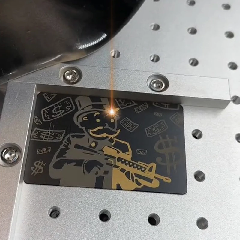 Stainless Steel Crafts Bank Cheap Chip Magnetic Stripe Custom Blank Metal Credit Card For Laser Engraving