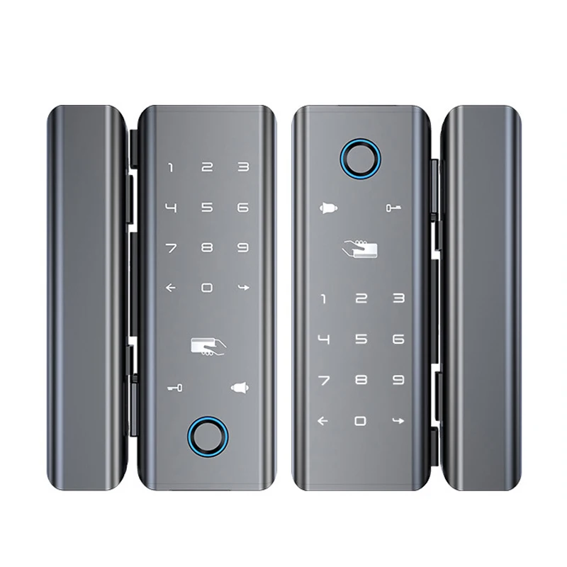 HUILI intelligent fingerprint unlock electronic touch screen password  app remote unlock glass lock