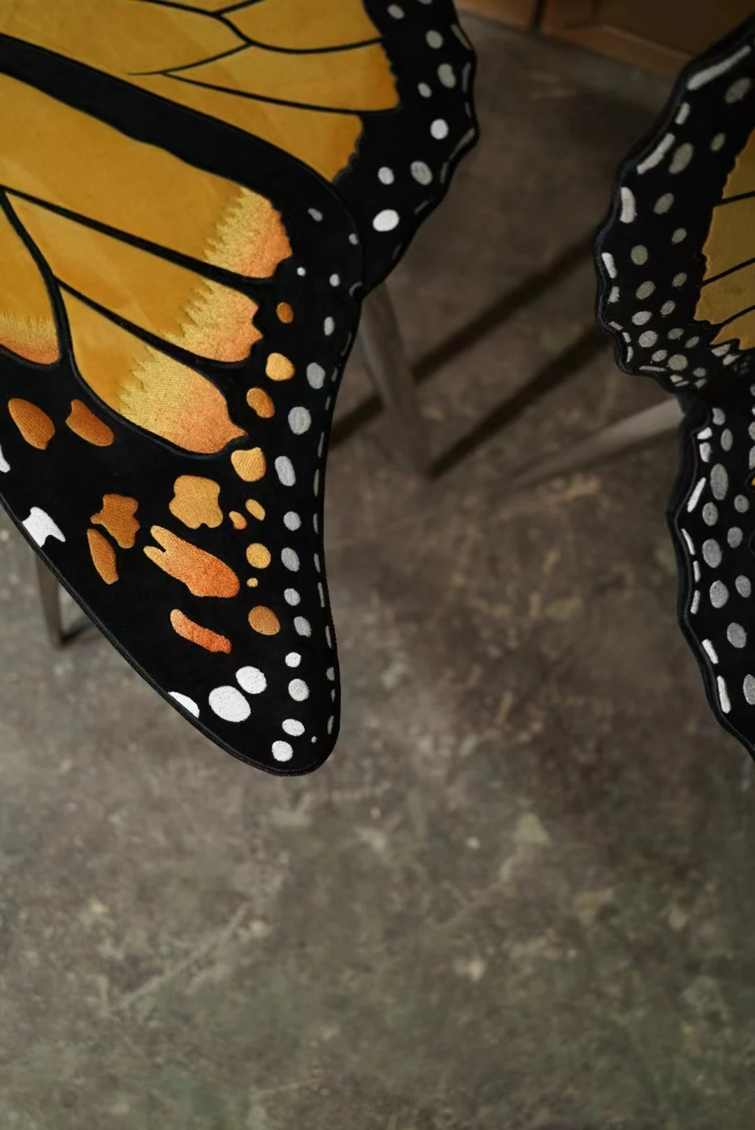 Italian Fashion High-End Luxury Design Single Butterfly Chair for Outdoor Villa Living Room for Senior Leisure Art Design