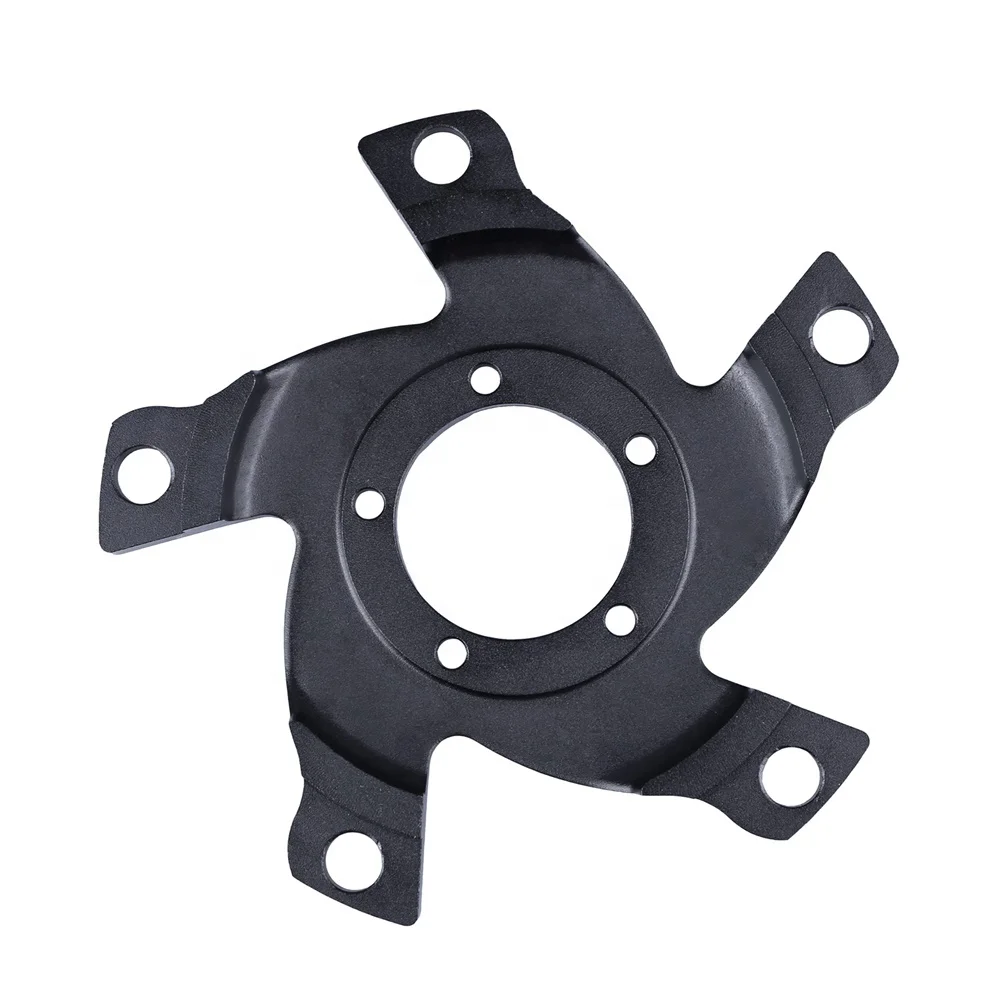 Bicycle Chain Ring Spider Adaptor 130BCD Aluminum Alloy Electric Bike Chainrings for Bafang Mid Drive Bbshd Motor Kit Chainwheel