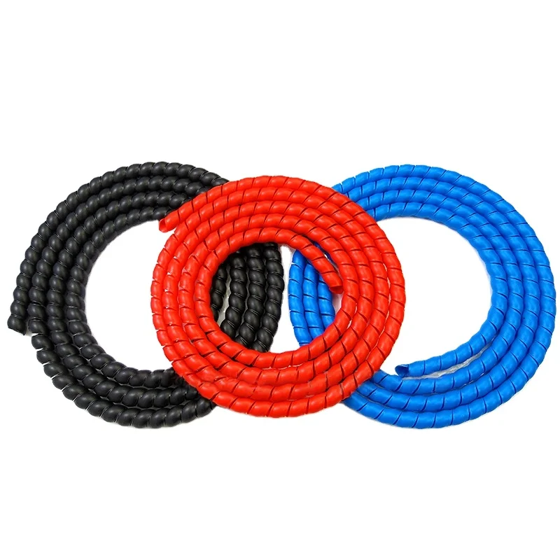 
10mm plane arc hydraulic oil pipe can be customized with flame retardant spiral protective sleeve, self winding high pressure we 