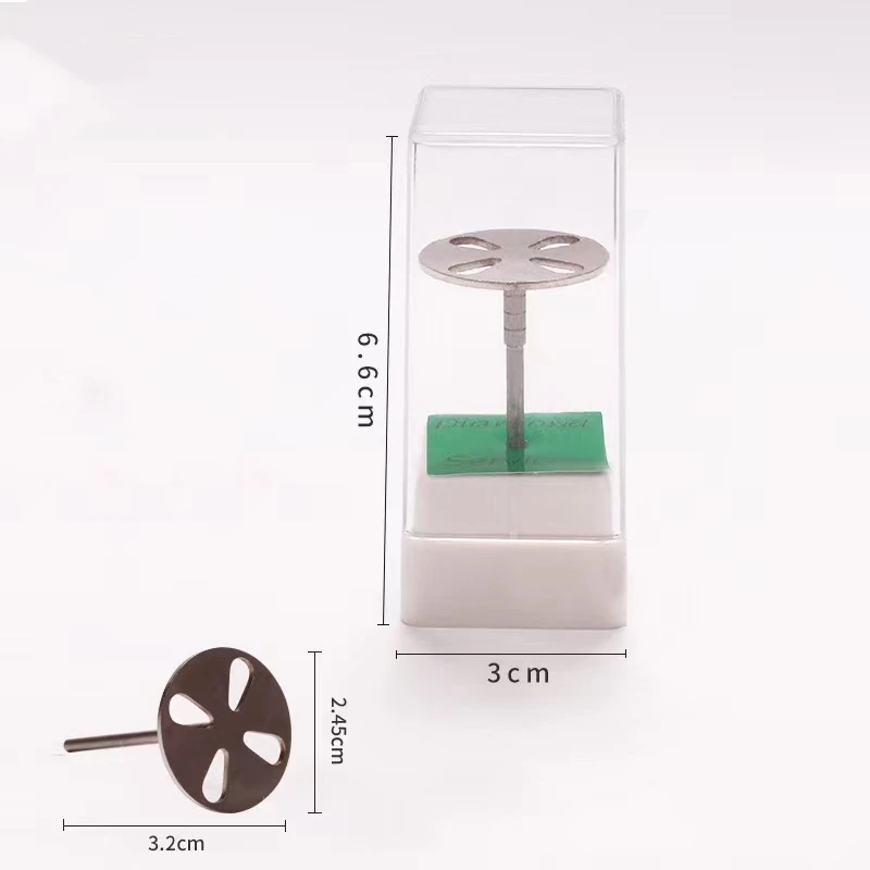 Manicure Pedicure Callus Cuticle Dead Skin Removal Sanding Paper Nail Drill Bit Tool Hollow Mandrel Grinding Disc
