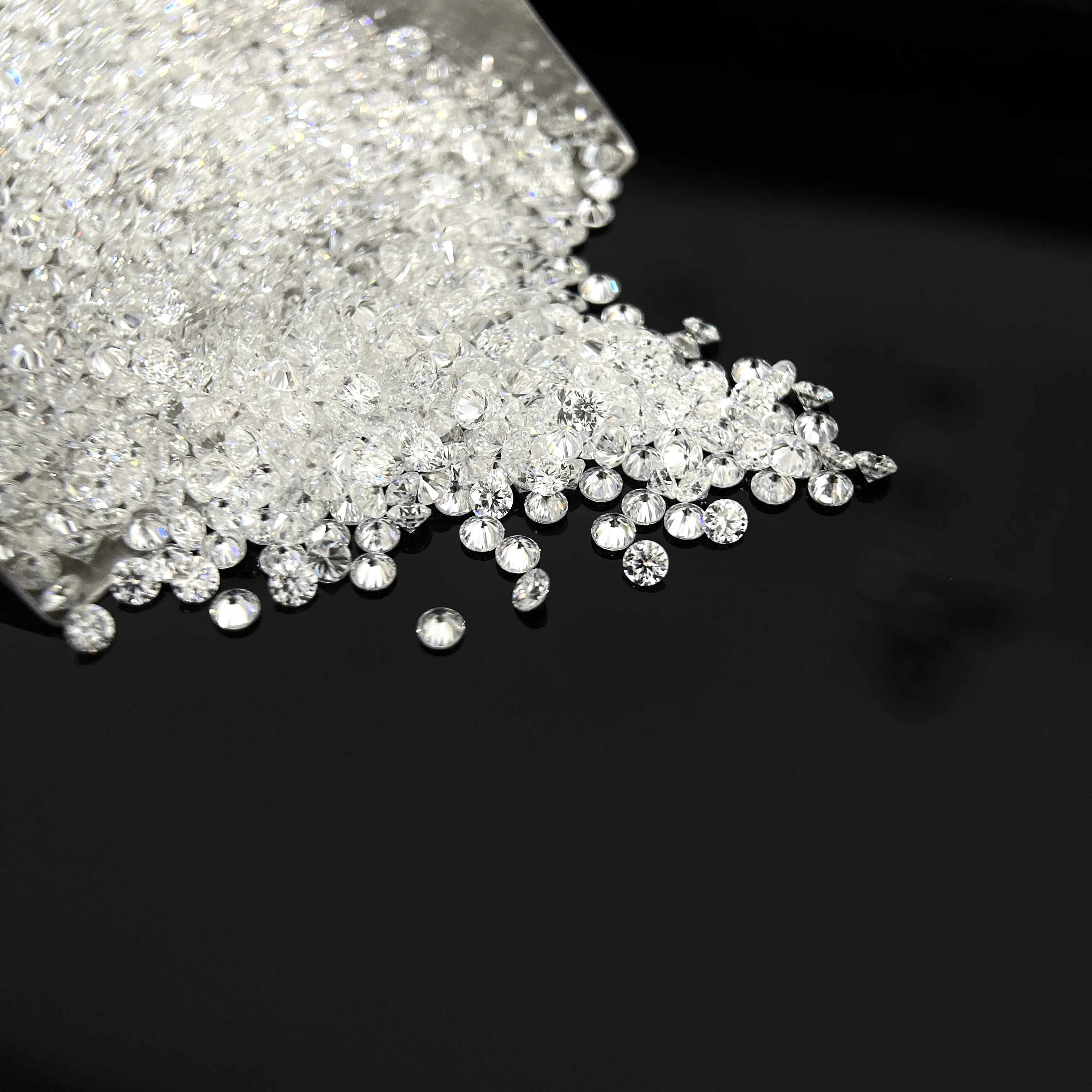 100% Pass Diamond Tester Lab Created HPHT CVD Diamond 1.0~3.0mm Small Size Lab Grown Diamond