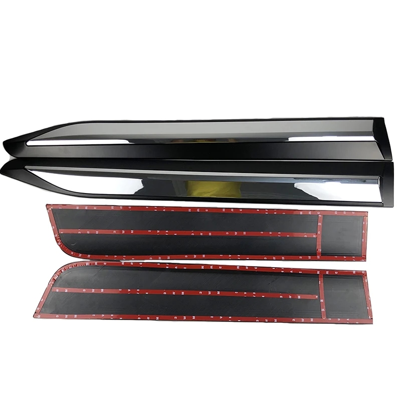 Car side trims covers chrome styling exterior auto accessories door plate cover 2015-2019 fit for hilux revo rocco