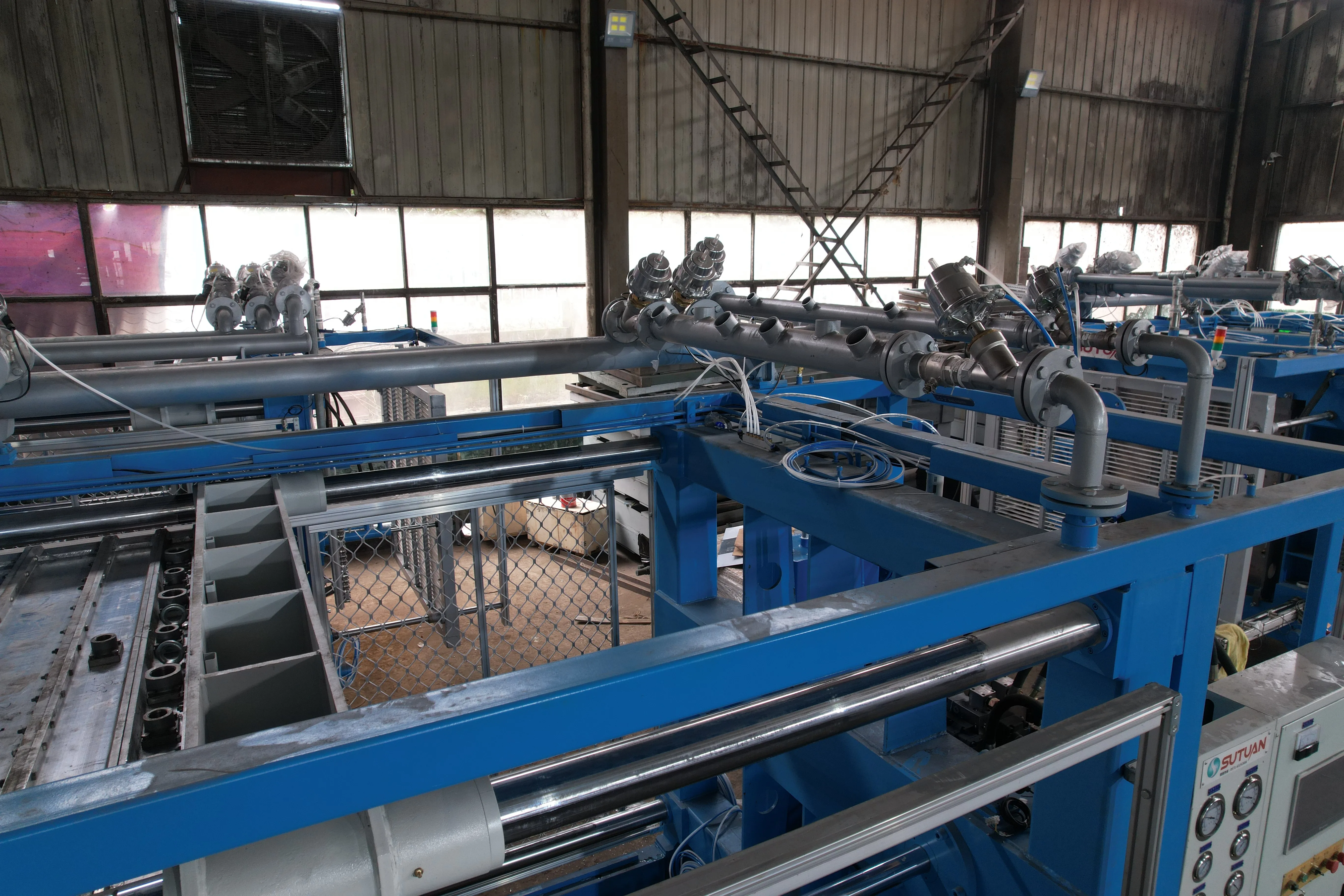 Eps Vacuum Foaming Shape Moulding  Machine For Eps Factory