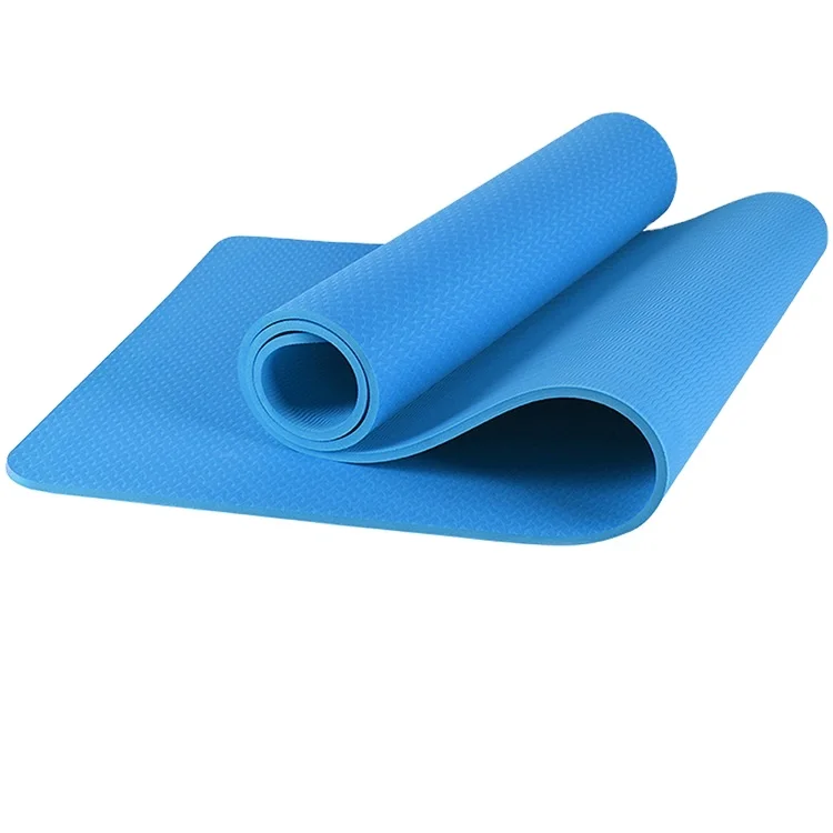 Factory wholesale price TPE Gym Mat with Good Quality Exercise Mat Eco Friendly Yoga Mat