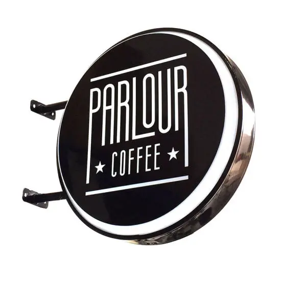 Custom Advertising Light Boxes Restaurant Cafe Led Illuminated Sign Led Light Box