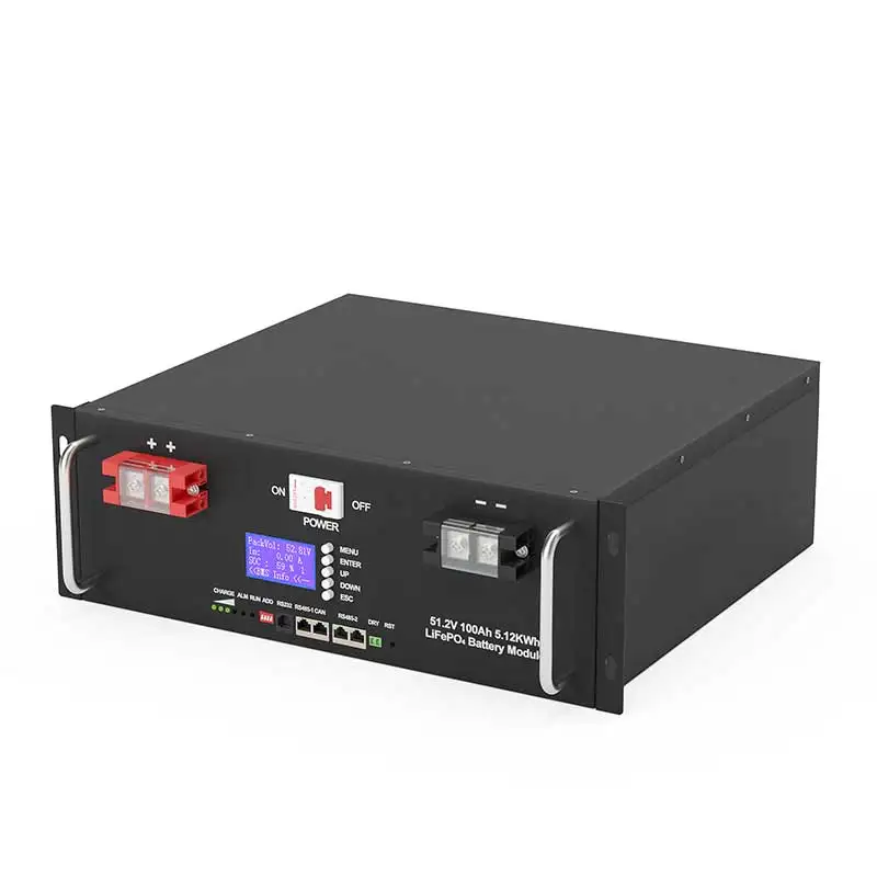 100ah 200ah 48v LifePo4 battery 5kwh 10kwh 15kwh storage battery Rack mounted 48V lifepo4 battery pack 51.2V Lithium ion battery