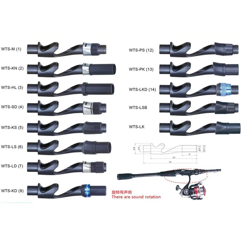 WTS best price fishing rod reel seat carbon fiber custom diy fishing rod component graphite reel seat