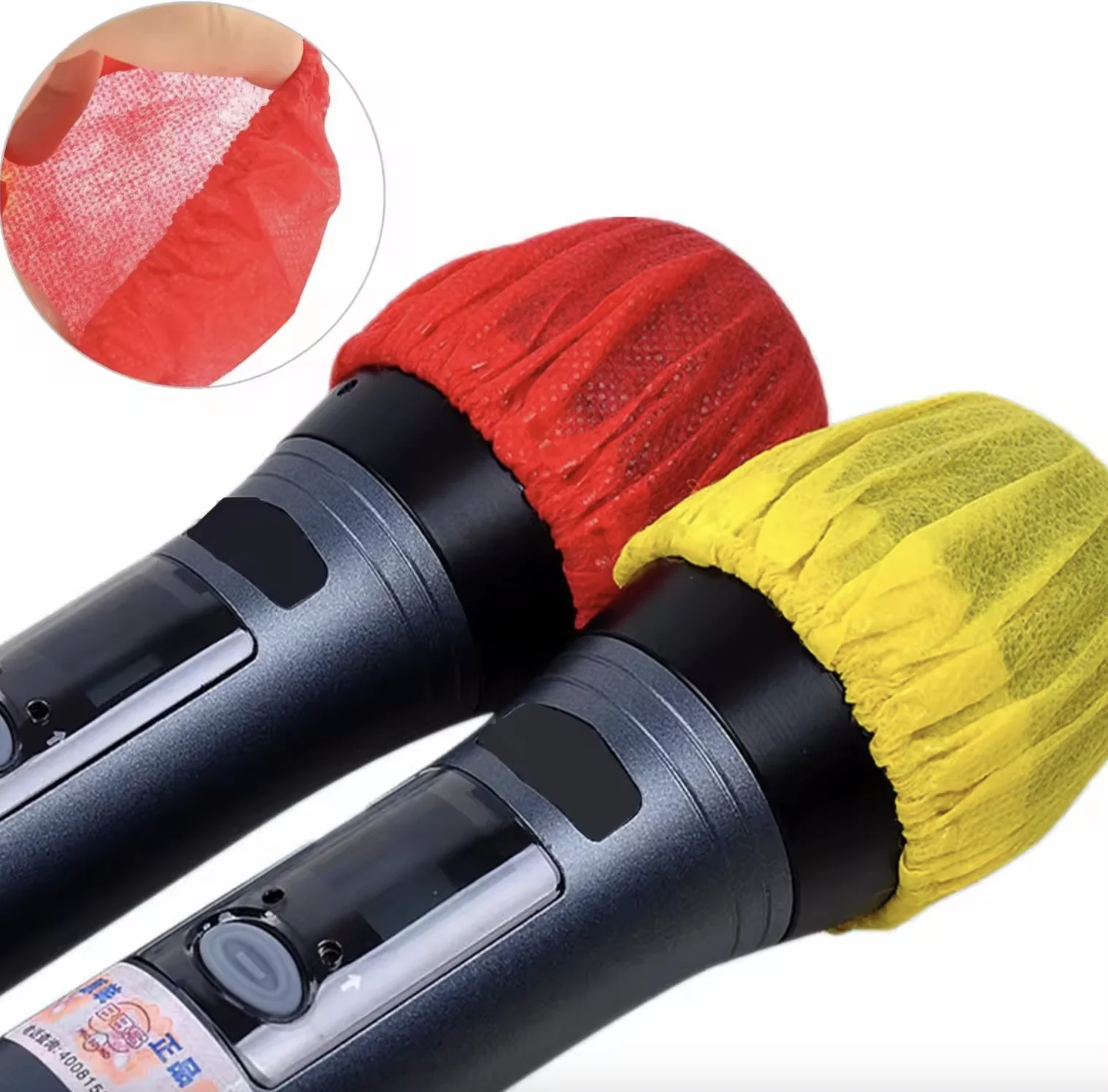 Microphone Windscreen Foam Cover Single Use Disposable Foam Mic Cover for KTV BAR