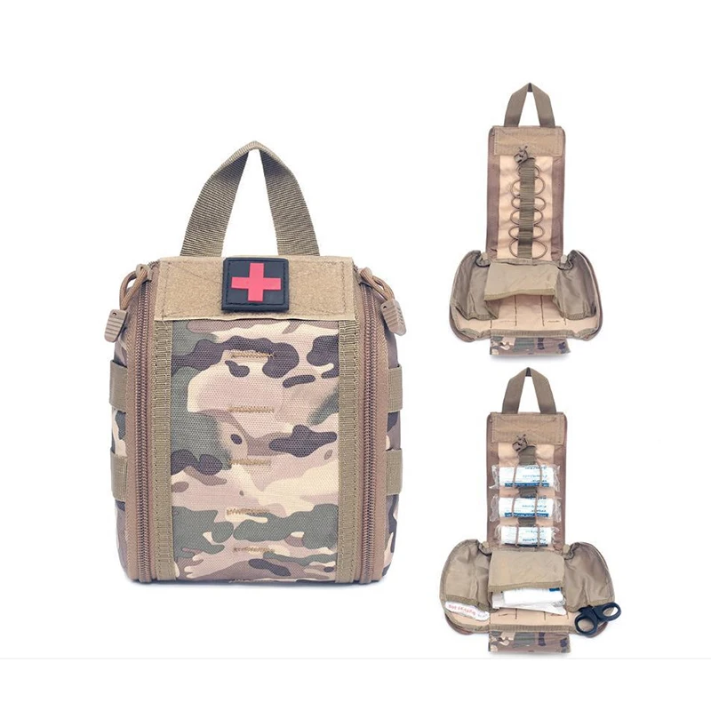 SABADO Customize Tactical Molle Medical Bag Outdoor Nylon Security And Rescuer Survival Waist Bag First Aid Bag
