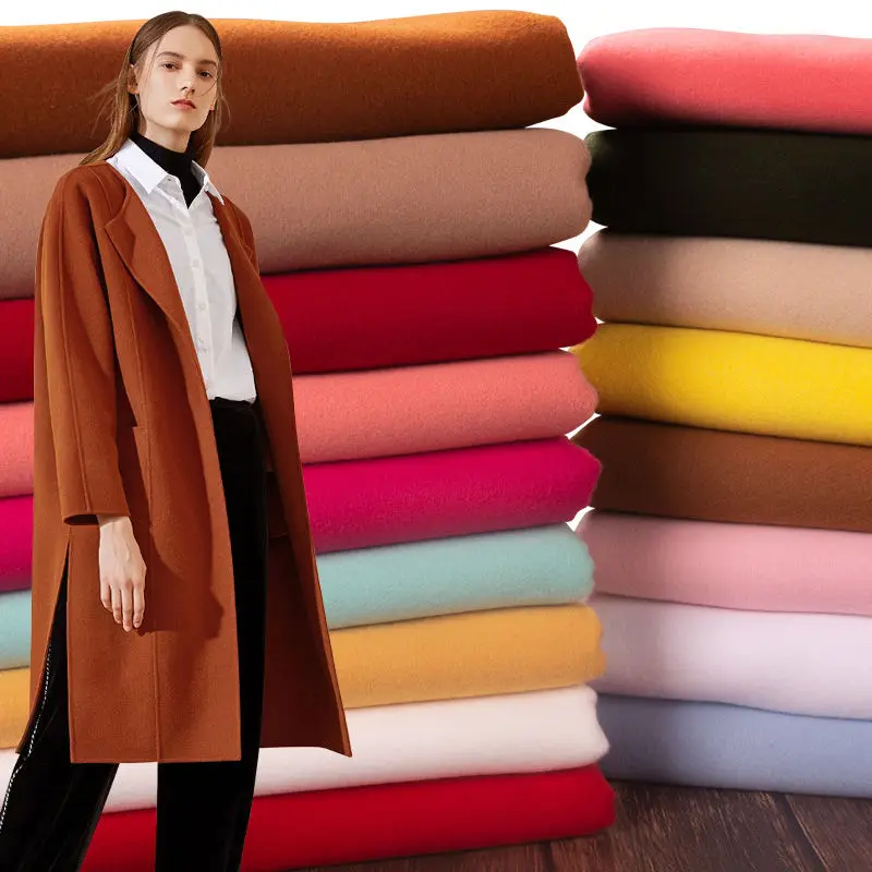 
Soft Thick Solid Color Red Velvet Wool Fabric for Coat Jacket Fabric,white, Gray,black,blue,green,yellow,pink,purple,by Meter 