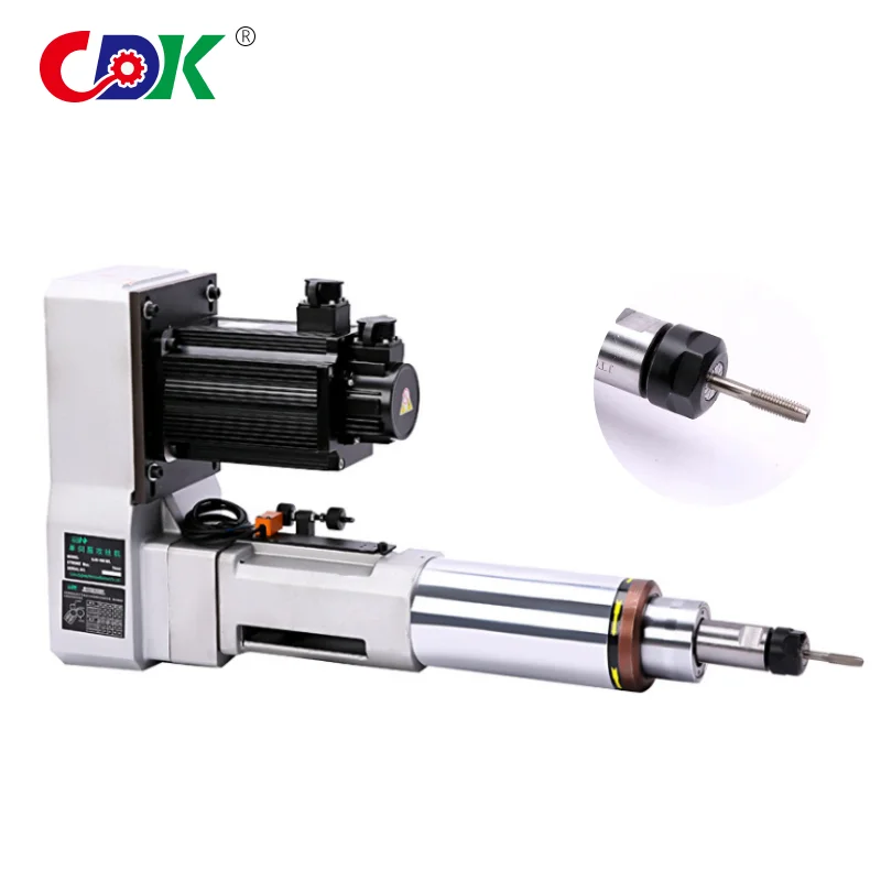 High Precision Pneumatic Servo Motor Drilling Tapping Spindle Power Head Unit