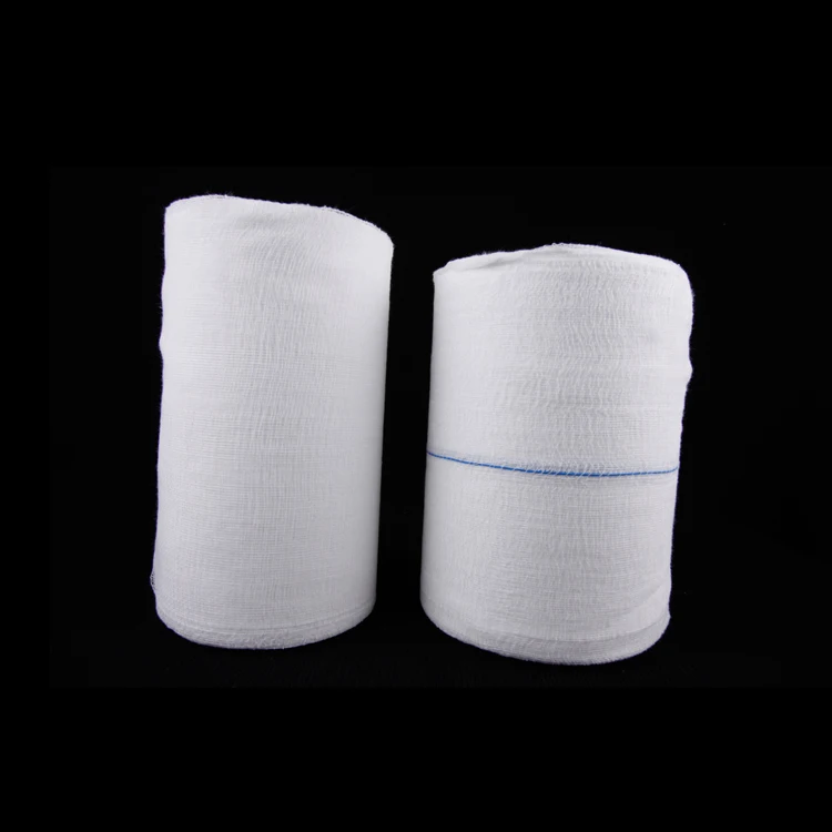 wholesale 90cm x 100m medical garde cotton material gauze roll