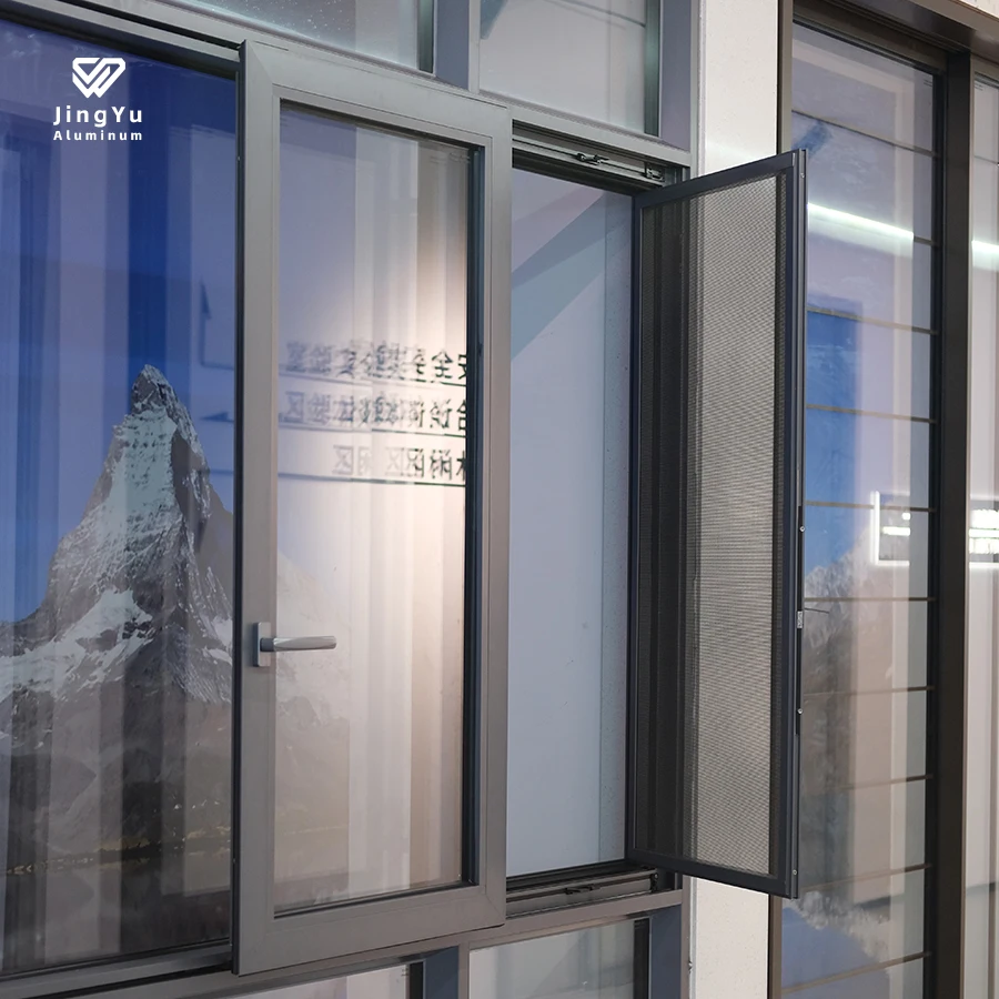 Vertical sliding replacement triple pane frames metal house design security glass for aluminium prices floor to ceiling window