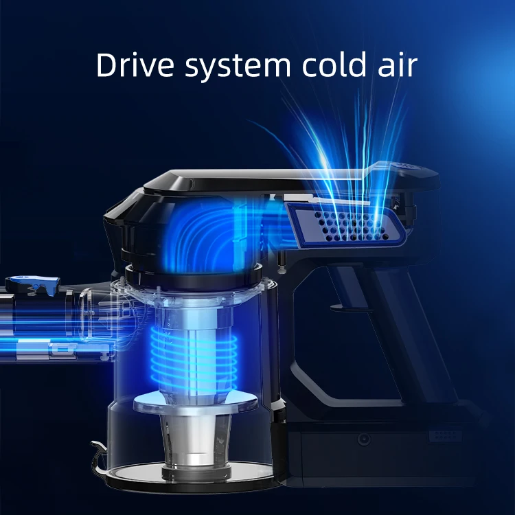 Klinsmann Rechargeable Battery Operated Cordless Handheld Car Vacuum Cleaner