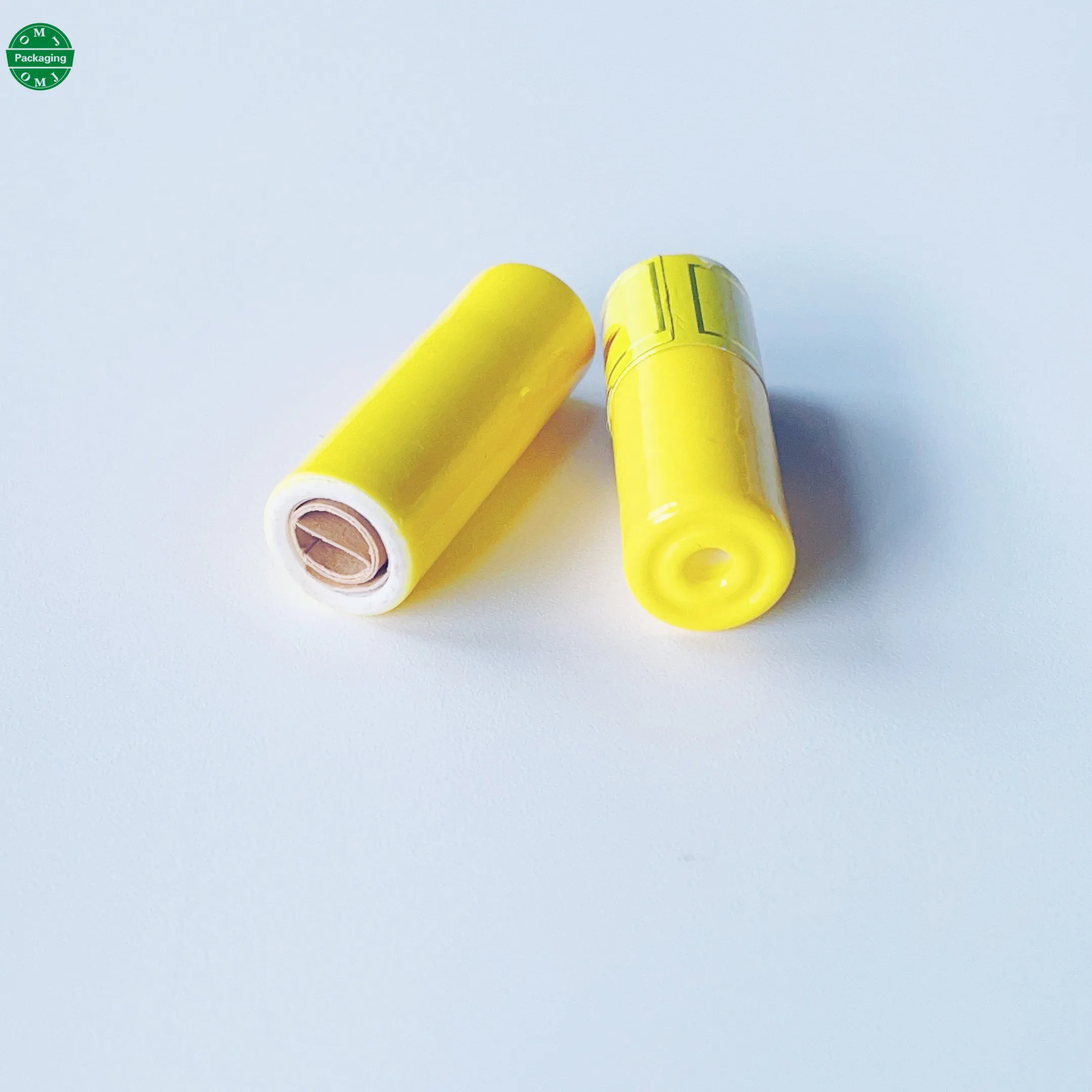 Cylinder Shape 10mm x 30mm Black Glass Filter Tips For Cigar Rollers