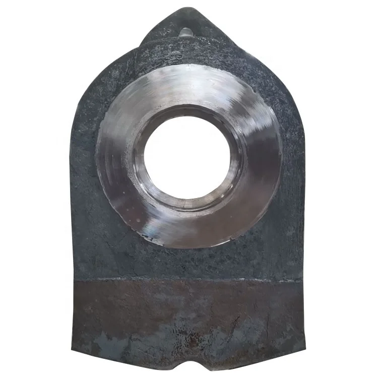 
Cemex supplier high manganese steel insert alloy blow bars crusher hammer for limestone 
