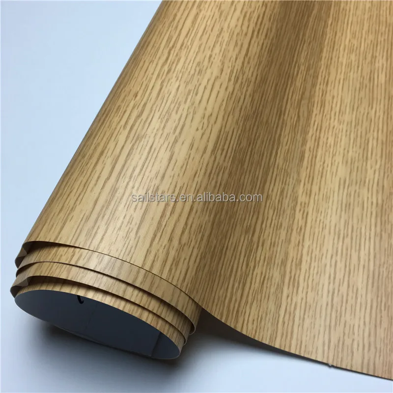 Best Quality Oak Wood Self Adhesive Vinyl Floor Furniture Car Sticker