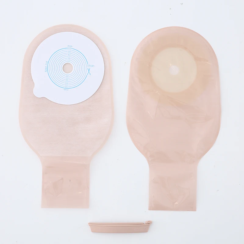 Оптовая продажа дешевая цена один кусок ремня 57 мм многоразовая крышка бесполезная непрозрачная сумка для стомы колостомы