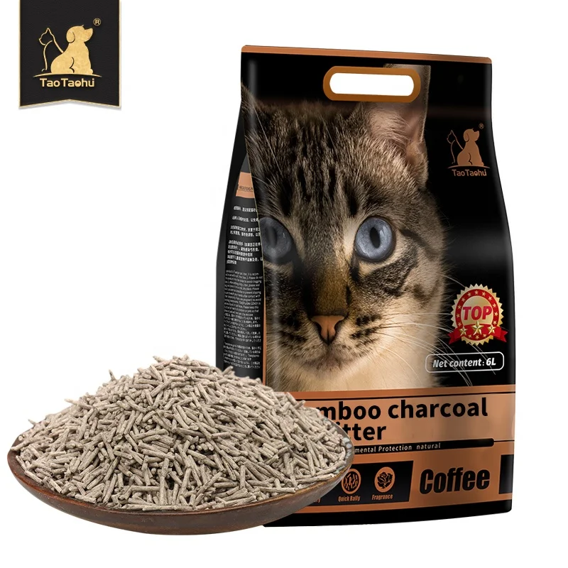 Wholesale Purifying Odor Bamboo Charcoal  Anti Allergy Ultra Clumping Cat Litter