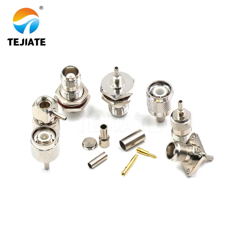 TNC-KF-1.5 фланец с 4 отверстиями все медные соединители Utp Rj45 Plugm5 xt60 f amp pin