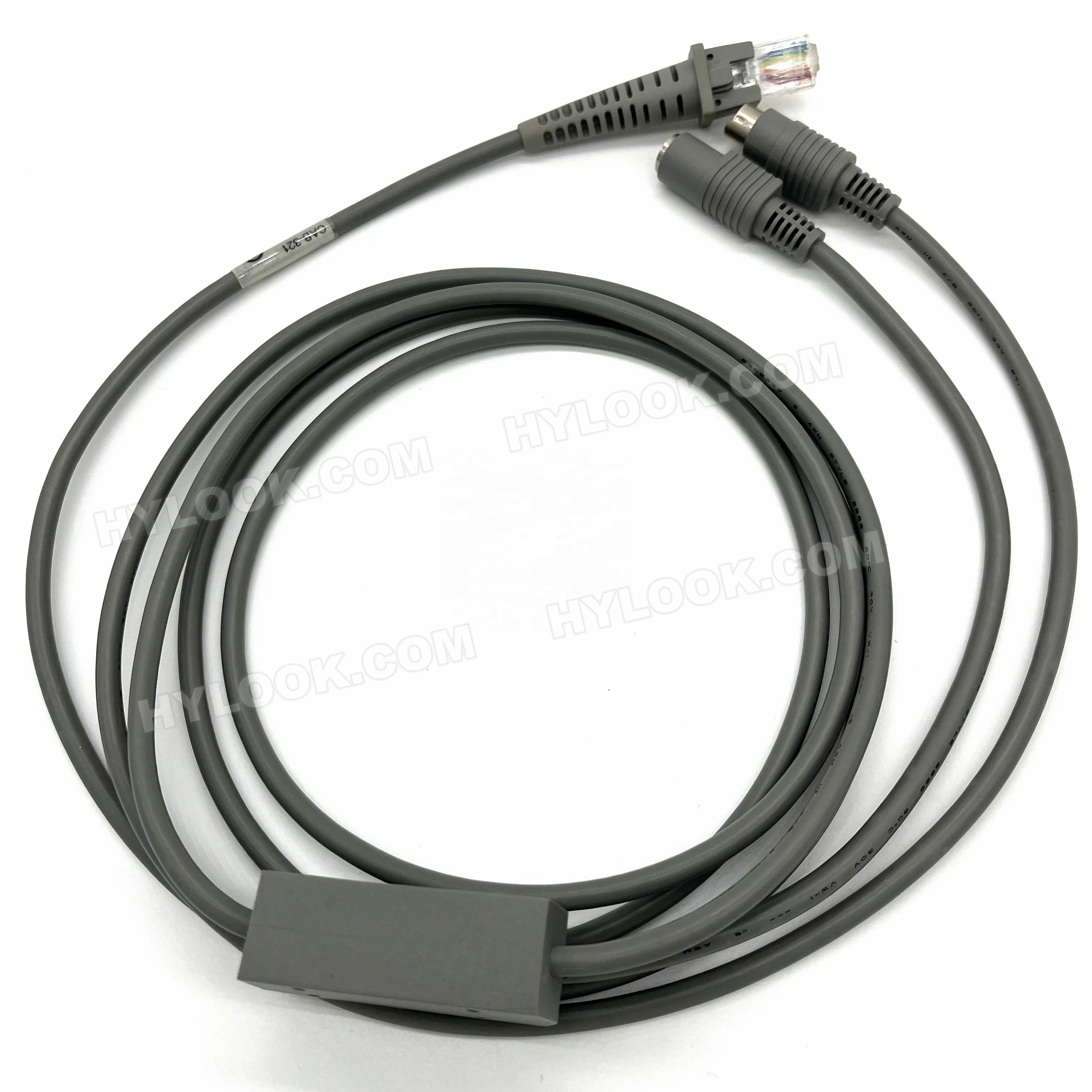 Datalogic кабель 90G001010 CAB-321, IB M PS/2 прямой, Клин MiniDin