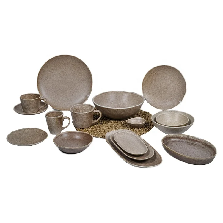 32 шт. керамика фарфор тарелки комплект Dinnerware фарфора оптовой цене роскошный изящный керамический Отель Обеденный Сервиз (Королевский столовая чашка