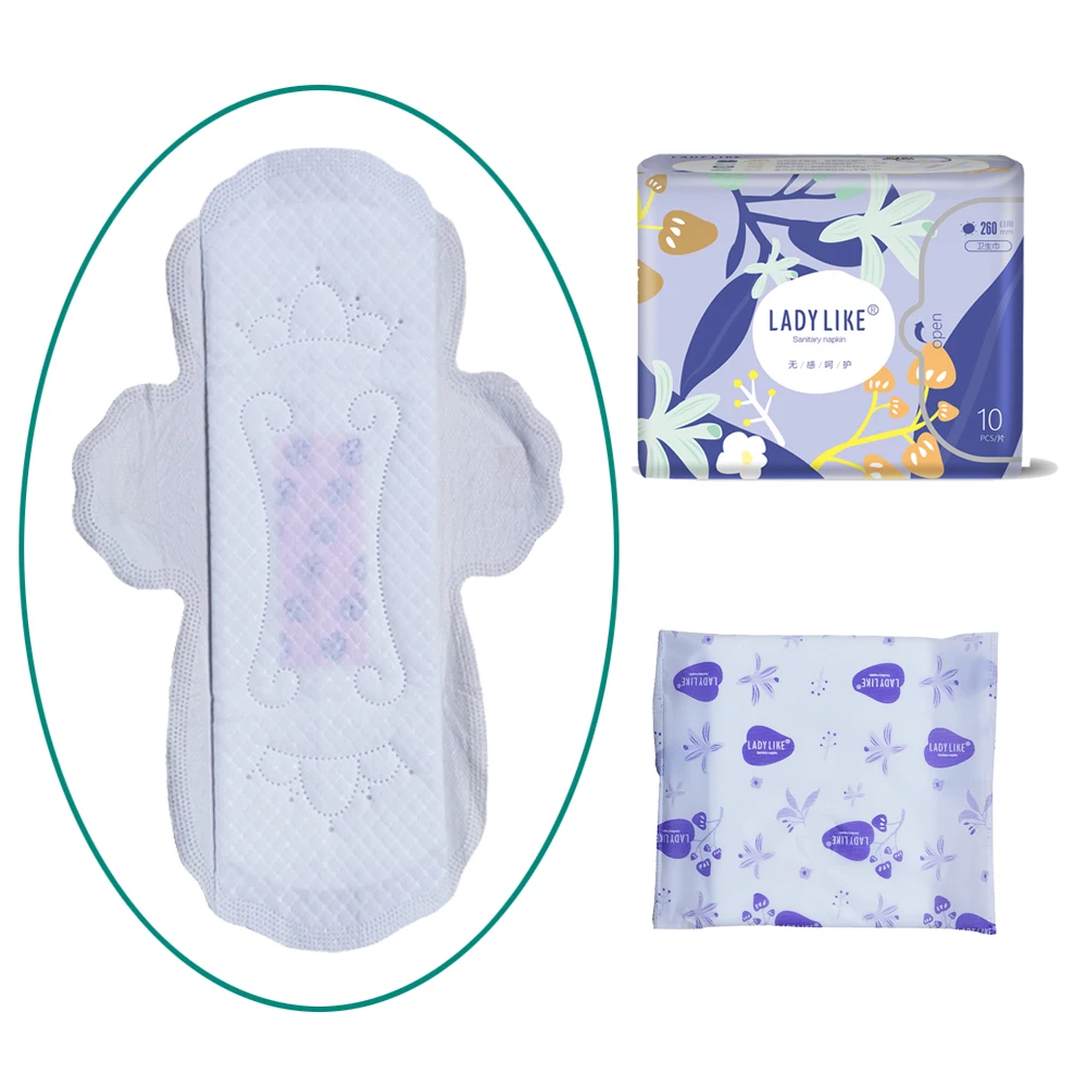 Loose anion Cheap Prices And Leakage proof Sanitary Napkins Super Absorbent Sanitary Pad organic pads for women