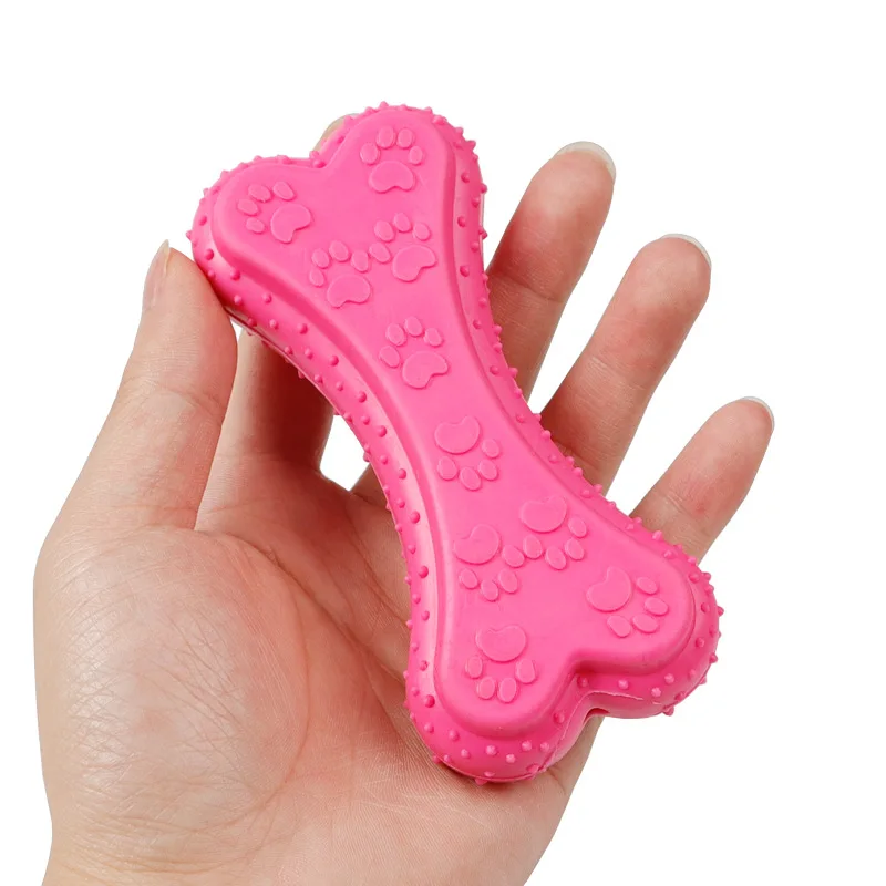 Pet voice molars hollow bones rubber toys TPR pet dog toys
