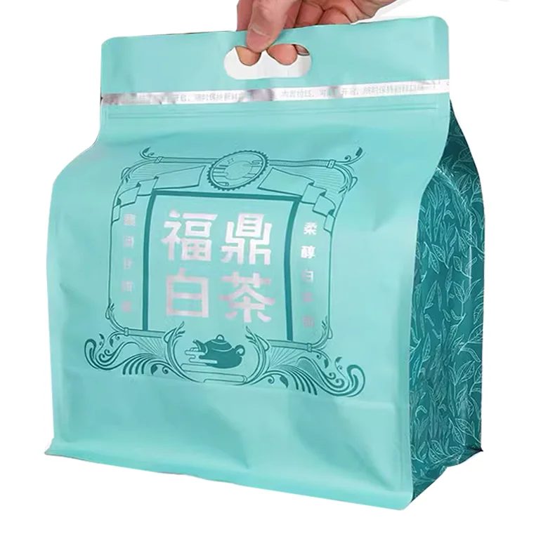 Custom Baby Food Packaging Flat Bottom Mylar Bags with Ziplock Pouch and Plastic Gravure Printing for Food Storage