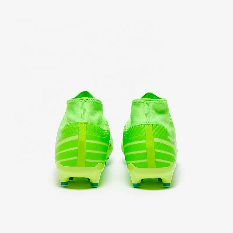 SMD custom professional sports green soccer shoes football boots for men