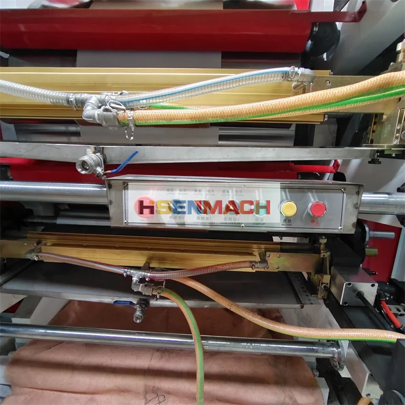 High speed CI central impression press plastic non woven water based ink paper roll to roll flexo printing machine 6 color