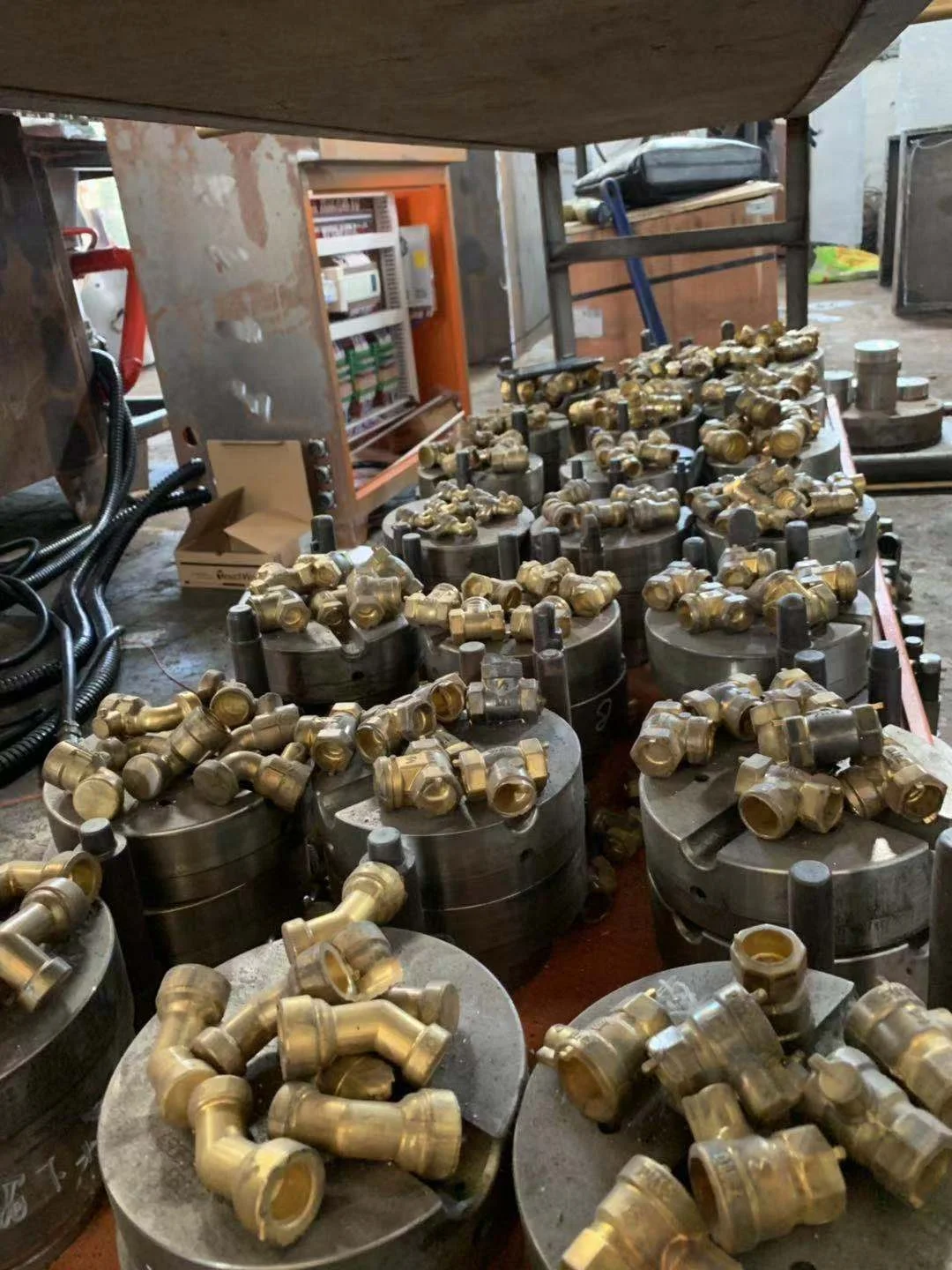 brass ball valve production line machinery and equipment