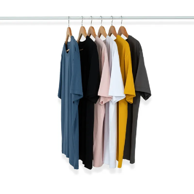 
New Men Fashion Summer Solid Loose cotton Short sleeves T Shirts Oversized Hip hop skateboard Streetwear male Casual Tshirt 