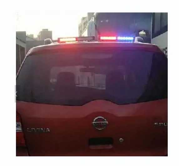 Rechargeable emergency led warning blinker light