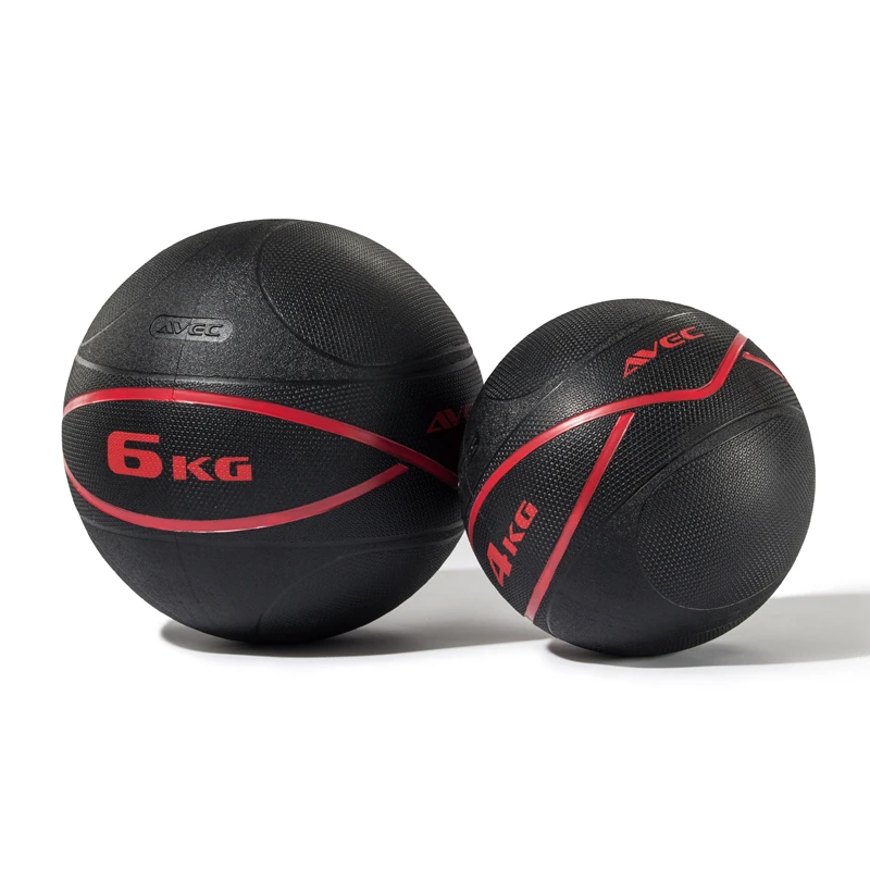 
Fitness Rubber Weighted Ball Medicine Balls with Handles Gym Wall Slam Ball 1-10 KG 